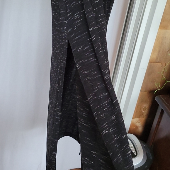 easy charcoal sleeveless maxi dress with tie - Picture 6 of 6